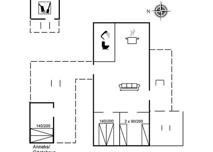 Thekla - 3km From The Sea By Interhome بيت للعطل *